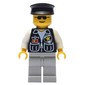 Police - Black vest, Light Gray Legs, Black Hat