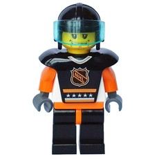 Hockey Player Black Vest #5 (fig-007184)