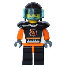 Hockey Player Black Vest #7 (fig-007185)