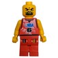 Basketball Player, Red  Torso, Red Legs #6