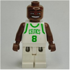 Antoine Walker, Boston Celtics #8, White (fig-007316)
