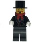 Caroler, Man, Ruffled Shirt and Gold Chain