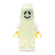 Ghost - Glow in the Dark, White Legs, Yellow Hands (fig-007355)