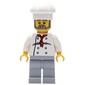 Chef, Red Neckerchief, Light Bluish Gray Legs, Light Bluish Gray Beard