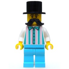 Fairground Worker, Man, Moustache, Top Hat (fig-007415)