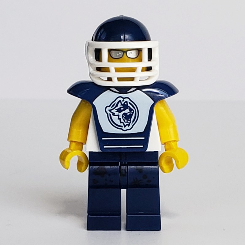 LEGO Set Fig-007442 Hockey Player (2016 Collectible Minifigures ...