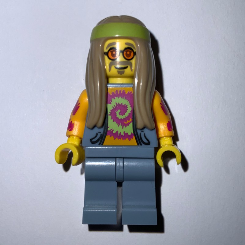 Hippie lego online minifigure