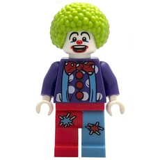 Birthday Clown, Lime Afro (fig-007480)