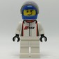 Race Driver, White Torso, White Legs, Blue Helmet, Audi