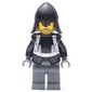 Knight (Knights Kingdom I) - Dark Bluish Gray Legs, Armor