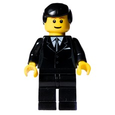 Black Tuxedo, Black Hair (fig-007635)