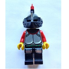 Knight (Knights Kingdom I) - Plate on Legs, Red Plume (fig-007677)