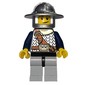Knight, Armor with Shoulder Strap, Light Bluish Gray Legs, Wide Brimmed Helmet
