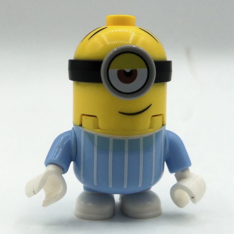 LEGO Set fig-007817 Minion Stuart - Bright Blue Pajamas | Rebrickable ...