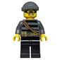 Criminal, Black Striped Top with Rope, Dark Bluish Gray Hat, Black Eyemask