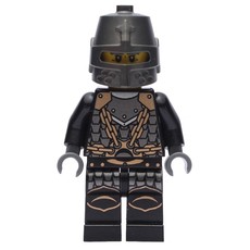 Knight - Black Torso, Black Legs (fig-007926)