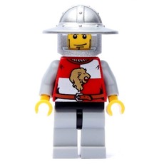 Lion Knight, Wide Brim Helmet (fig-007930)