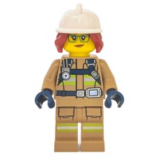 Freya McCloud, Dark Tan Fire Suit with Gauge and Straps (fig-008094)
