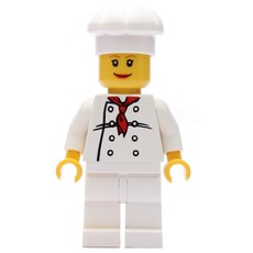 Chef, Woman, Red Neckerchief (fig-008134)