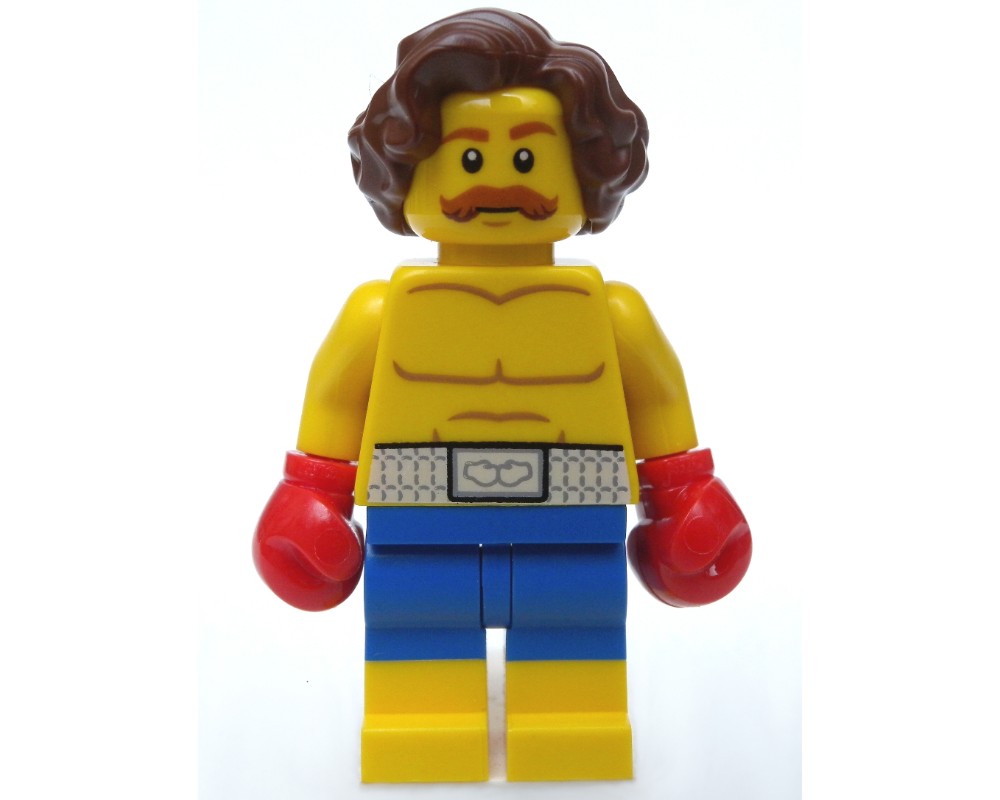 LEGO Set fig-008339 Boxer, Blue Shorts, Red Gloves | Rebrickable ...