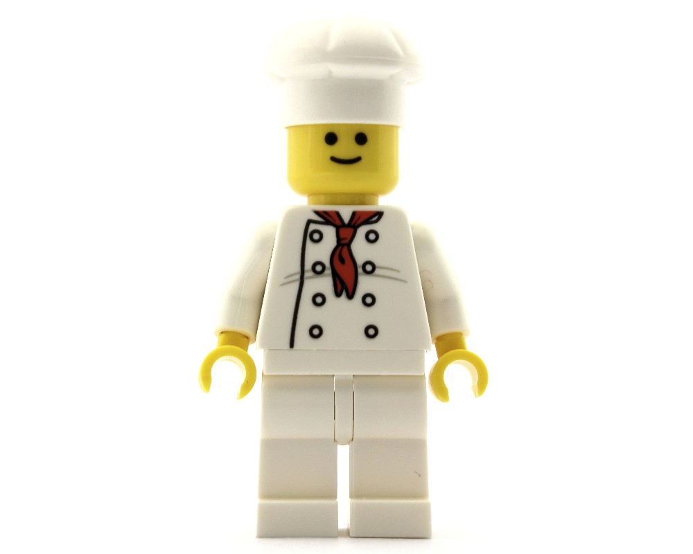 LEGO Set fig-008347 Chef - White Torso, White Legs, White Hat ...