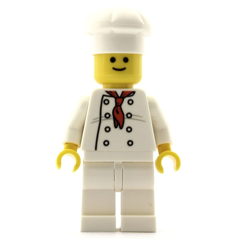 LEGO Set fig-008347 Chef - White Torso, White Legs, White Hat ...