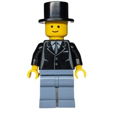 Groom, Black Torso, Sand Blue Legs (fig-008357)