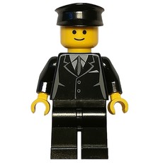 Black Torso Jacket, Black Legs, Black Hat (fig-008368)