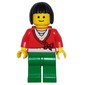 Red Torso, Green Legs, Black Hair