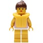 Res-Q Woman, Pink Swimsuit, Yellow Life Vest