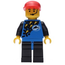 Marine Explorer, Blue Wetsuit, Red Cap, Headset (fig-008568)