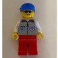 Coast Guard, Light Gray Jacket with Zipper and Badge, Blue Cap, Sunglasses