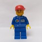 Racer, Blue Jacket with Octan Logo, Blue Legs, Red Cap