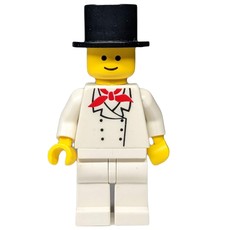 Chef, Red Neckerchief, White Legs, Top Hat (fig-008732)