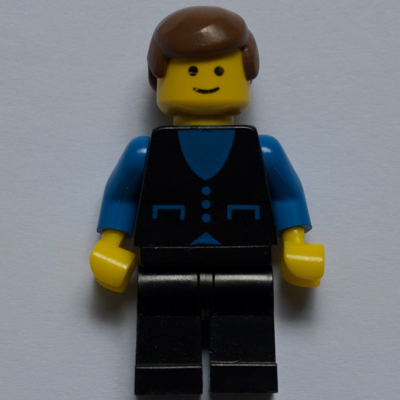 LEGO City Wildlife Rescue Pilot Female Blue Vest