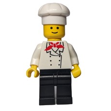 Chef, Red Neckerchief, Black Legs (3626b Head) (fig-008757)