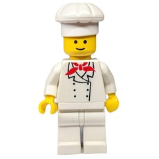 Chef, Red Neckerchief, White Legs (3626b Head) (fig-008851)