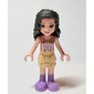 Emma - Tan Overall, Black Hair