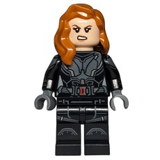 Black Widow, Black Jumpsuit, Silver Highlights (fig-008920)