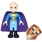 Beast, Blue Jacket, Medium Blue Legs, Dark Purple Cape