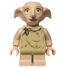Dobby, Tan Vest, Open Mouth (fig-008926)