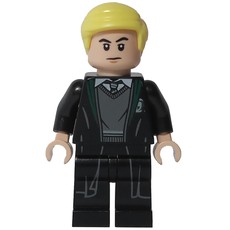 Draco Malfoy, Open Long Robes over Slytherin Sweater (fig-008953)