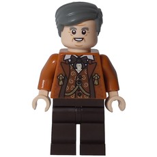 Horace Slughorn, Reddish Brown Vest with Swirls (fig-008955)