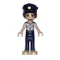 Ashley - White Shirt, Dark Blue Trousers, Dark Blue Hat