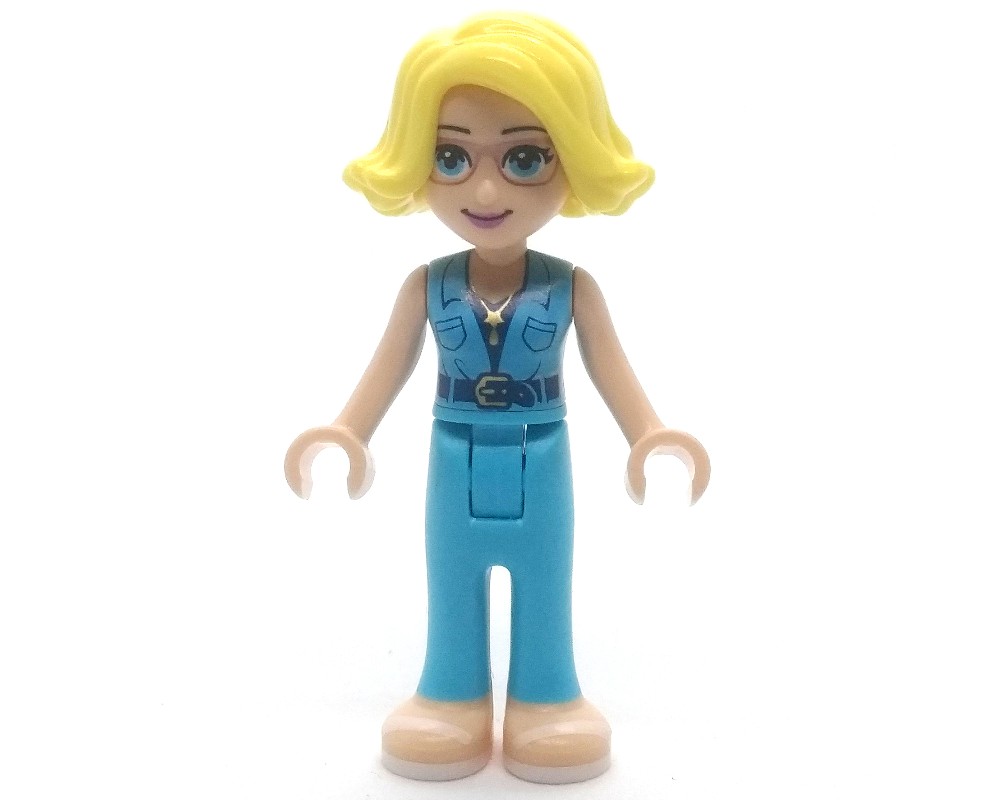 LEGO Set fig-008980 Alicia - Medium Azure Top, Medium Azure Trousers ...