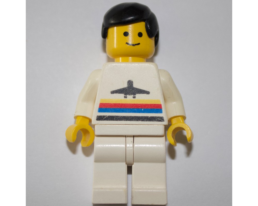 LEGO Man with Vertical Striped Top Minifigure