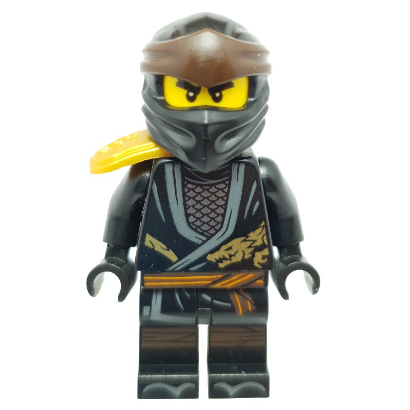 Lego Set Fig-009085 Cole With Shoulder Cover (legacy) 