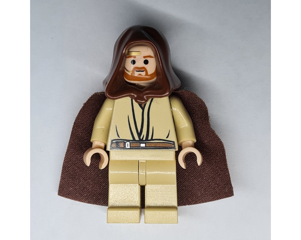 LEGO Qui-Gon Jinn without Cape Minifigure