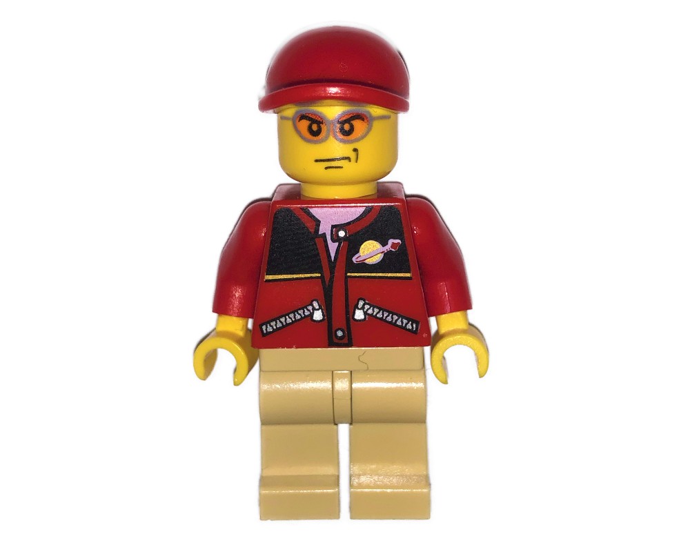 LEGO Set fig-009160 Red Torso, Tan Legs, Red Cap | Rebrickable - Build ...