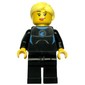 Black Torso Wet Suit, Black Legs, Bright Light Yellow Hair